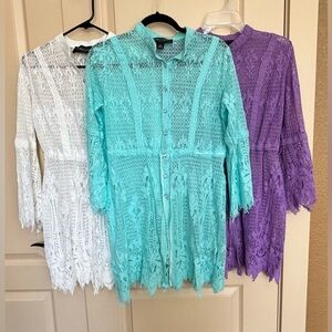 Bundle collection Colleen Lopez Lace Button-Up